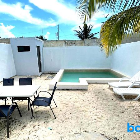 Casa Con Piscina En Chixchulub A 100 M De La Playa Villa Pueblo Pueblo Chicxulub Eksteriør bilde