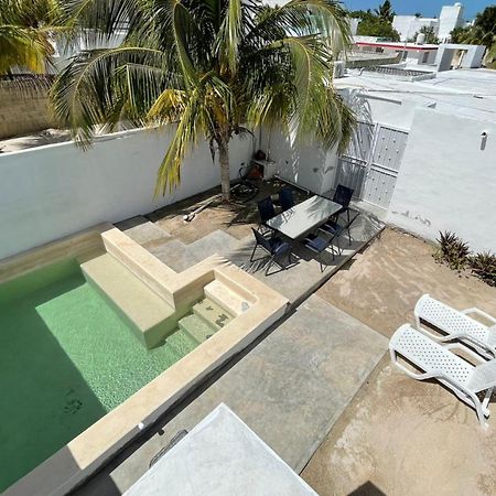 Casa Con Piscina En Chixchulub A 100 M De La Playa Villa Pueblo Pueblo Chicxulub Eksteriør bilde