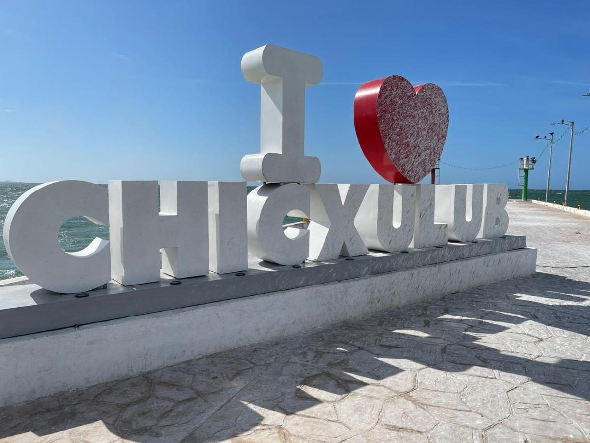 Casa Con Piscina En Chixchulub A 100 M De La Playa Villa Pueblo Pueblo Chicxulub Eksteriør bilde