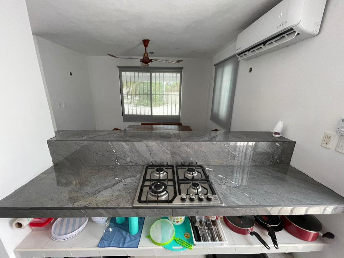Casa Con Piscina En Chixchulub A 100 M De La Playa Villa Pueblo Pueblo Chicxulub Eksteriør bilde
