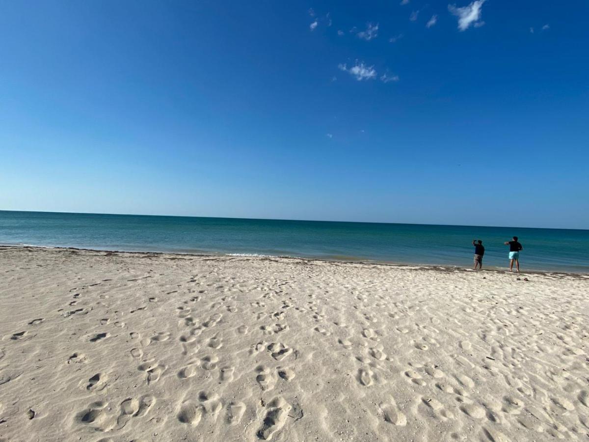 Casa Con Piscina En Chixchulub A 100 M De La Playa Villa Pueblo Pueblo Chicxulub Eksteriør bilde