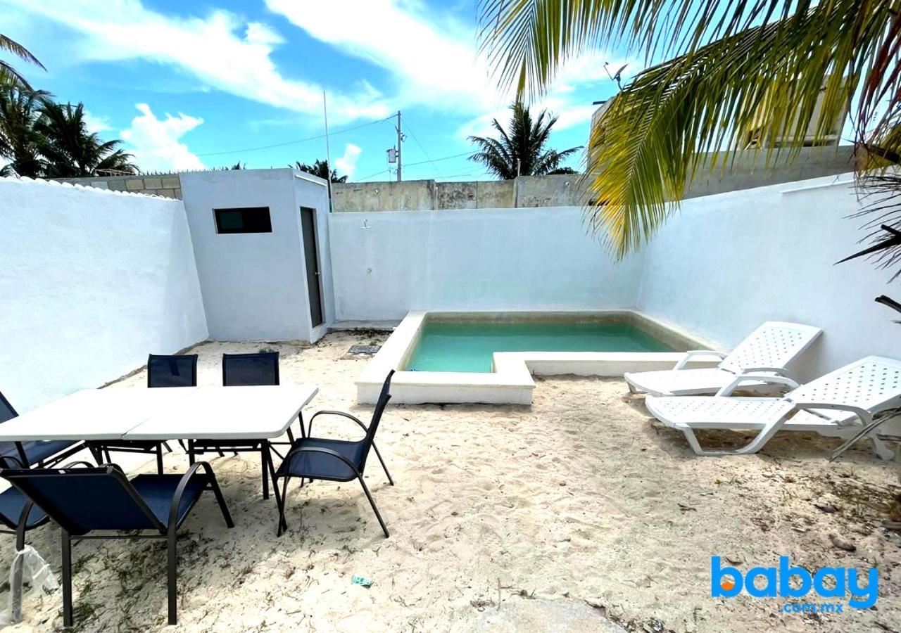 Casa Con Piscina En Chixchulub A 100 M De La Playa Villa Pueblo Pueblo Chicxulub Eksteriør bilde