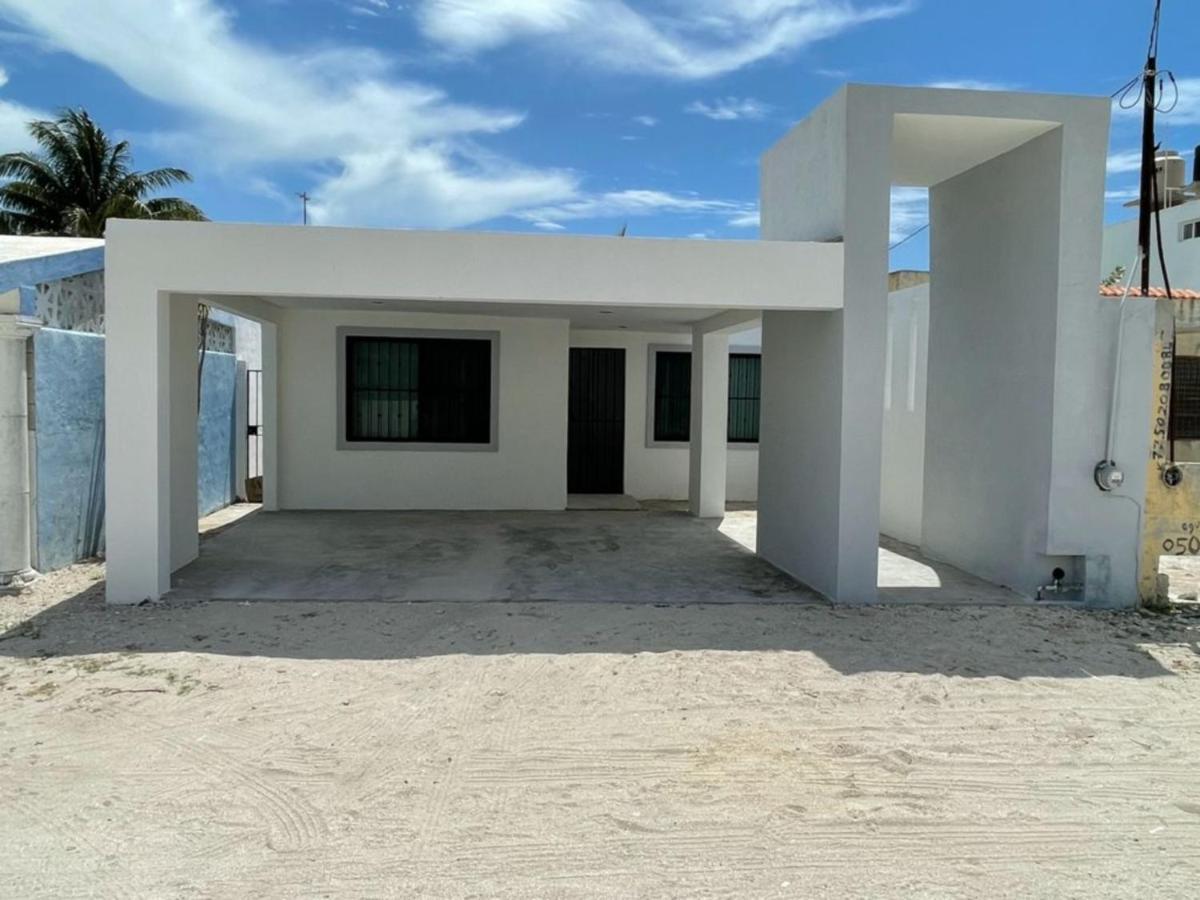 Casa Con Piscina En Chixchulub A 100 M De La Playa Villa Pueblo Pueblo Chicxulub Eksteriør bilde