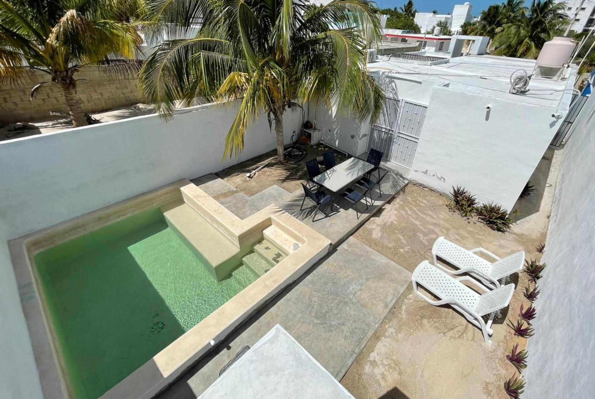 Casa Con Piscina En Chixchulub A 100 M De La Playa Villa Pueblo Pueblo Chicxulub Eksteriør bilde